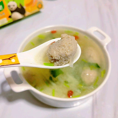 萝卜丸子汤