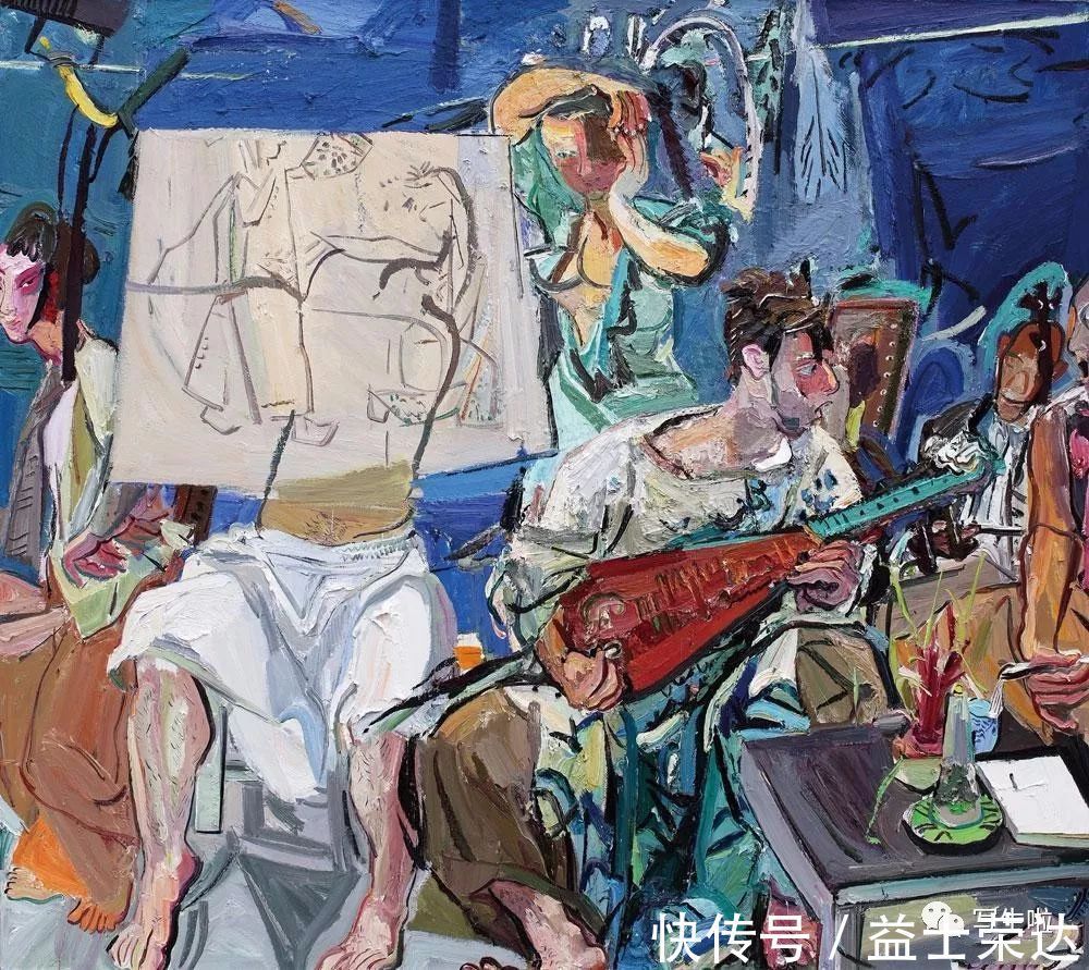 画面!闫平:我一直痴迷于美术大师的画面,唤醒我自由的本能和艺术的激情