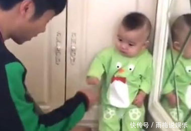 宝爸|小萌娃被爸爸给放到墙角罚站,委屈的小模样实在是萌逗了