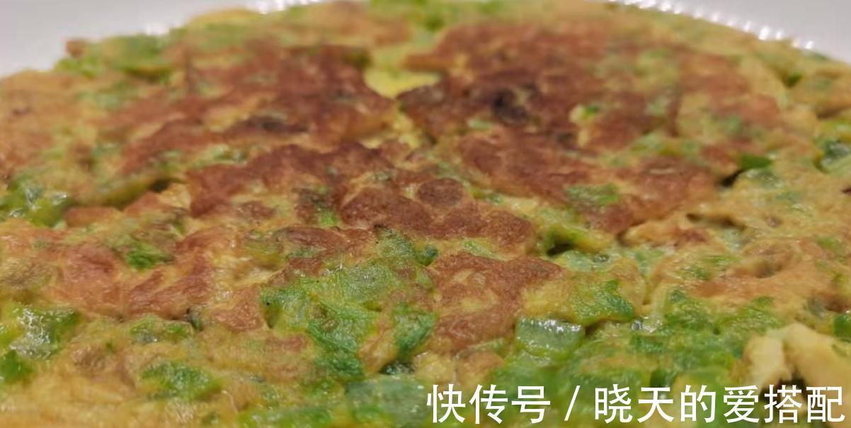 搅拌均匀|苦瓜煎蛋不苦，还清脆爽口，这是需要一些小技巧的，收藏哦