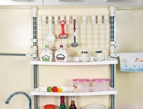 置物架|厨房装修不要做吊顶柜,回家试试这种新做法,厨房空间大十倍!