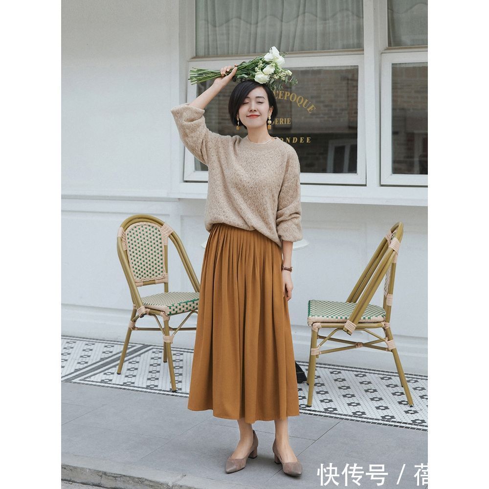 身材|真正会穿的女性,从不拒绝“A字裙”,它能让身材与气质一应俱全