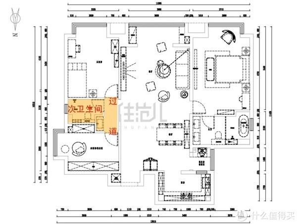 采光|住范儿真实案例 篇四十：113㎡有娃之家空无一物，超大落地窗让“采光自由”，绝了！