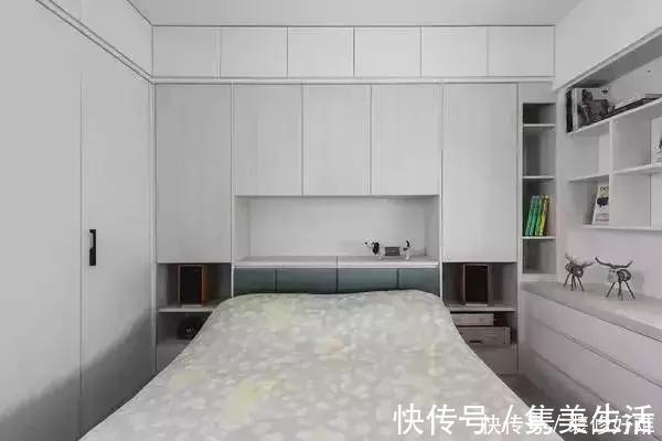 床尾|现在床头墙流行这样设计，连床头柜不用买了，实用不止一点点