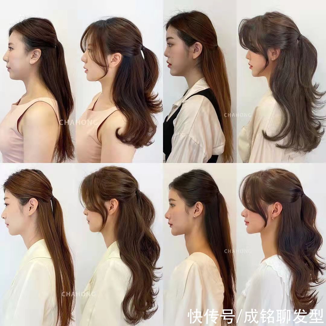 头发 你适合“披头发”还是“扎头发”，关键看脸型和发际线，别搞错了