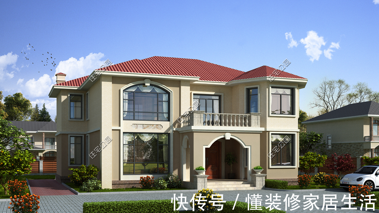 预算|10套高颜值二层别墅,附带详细的平面方案,你更喜欢哪一套?