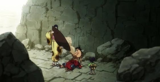 作伴|海贼王:同为草帽团三大战力,两人美女作伴,而山治只有大妈相陪