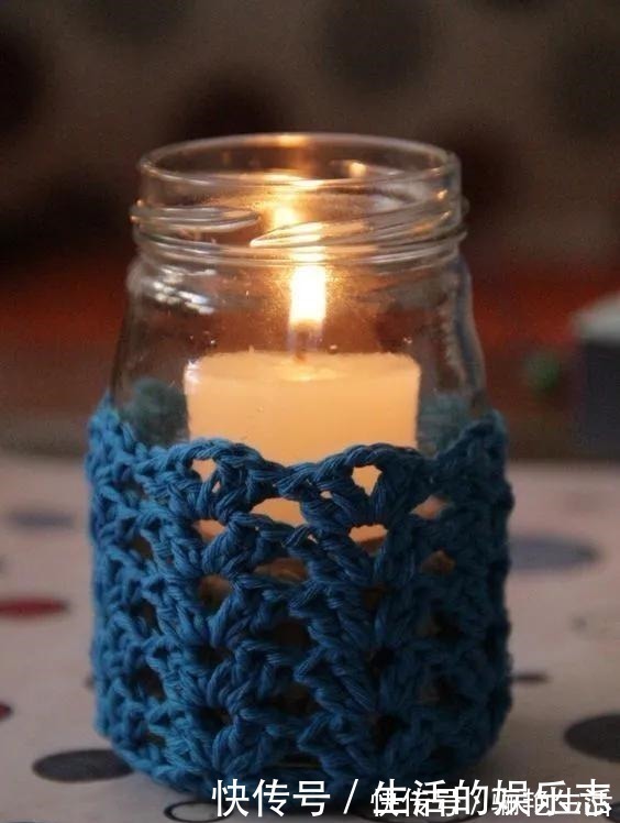 给普通的废旧玻璃瓶穿件衣服,颜值翻番!DIY变废为宝手工制作!