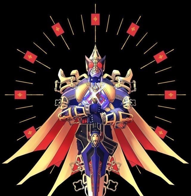 假面骑士dec假面骑士Blade宛如审判天使,圣刃变身钻石冰龙,真霸气