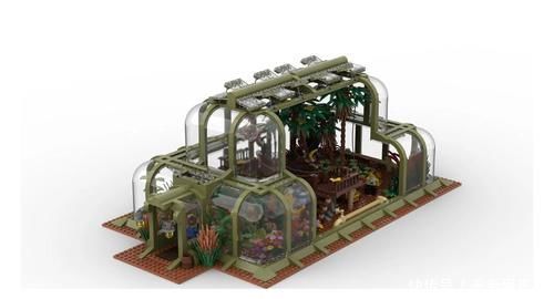 棕榈叶|奇妙的乐高温室:盘点乐高大神们的温室创意