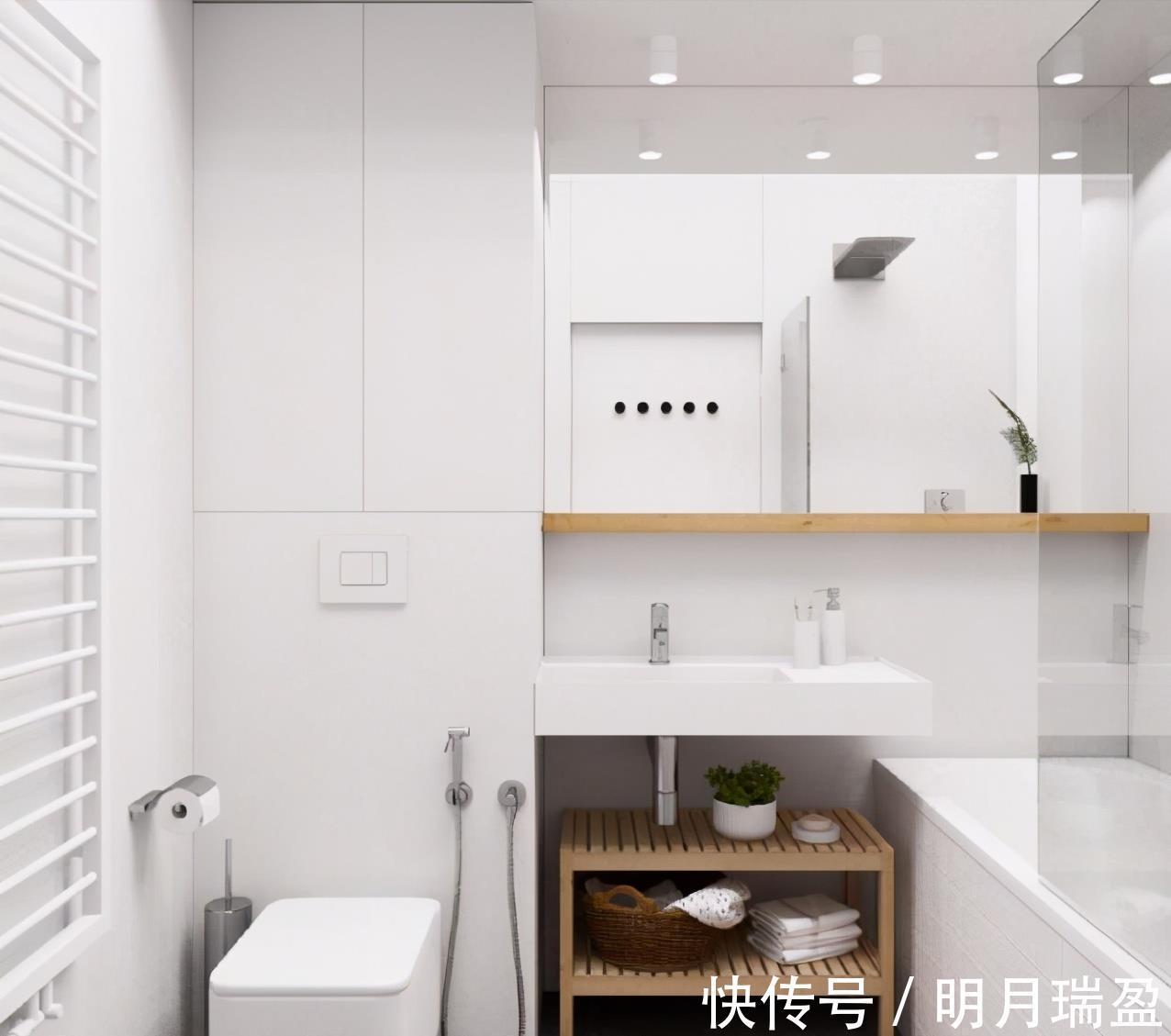 舒适|她的50㎡北欧日式混搭风一室，开放式布局真敞亮，小家太温暖了！
