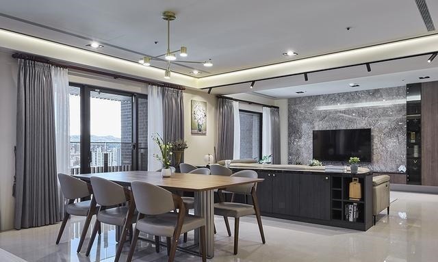 灰网|什么样的生活空间,才算得上是美好现代轻奢风,大道至简