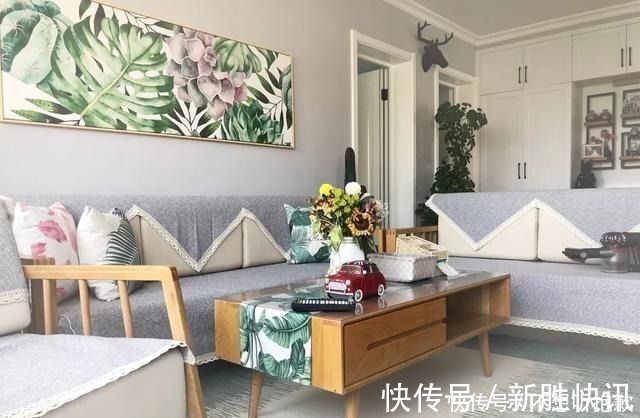 电视背景墙|通风半年,过几天搬新家,全屋真漂亮,飘窗改柜子真实用,晒晒!