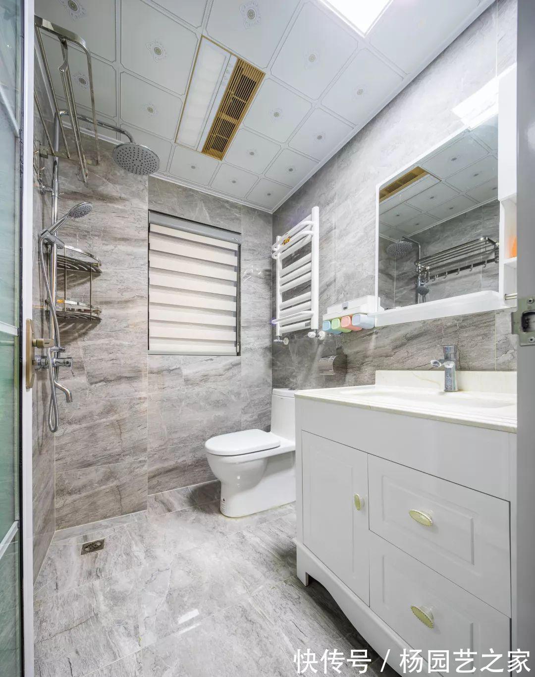 电视背景墙|107平欧式小三居，整体大气又别致，小户型也不输气质！