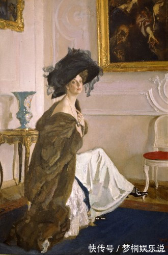 肖像画家!俄罗斯杰出的肖像画家,列宾的学生谢洛夫,油画作品欣赏