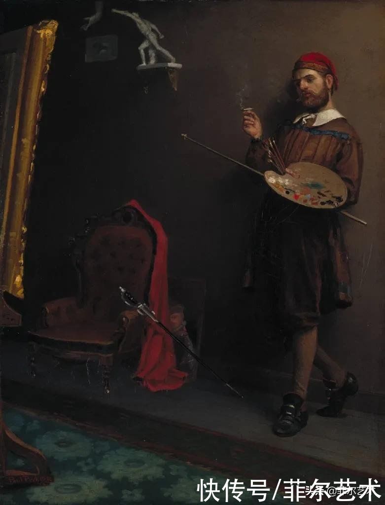 艺术学院|加拿大画家保罗·皮尔的人物油画艺术作品赏析