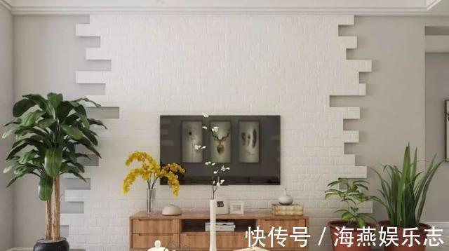 装饰|电视墙别只知道用大理石装如今更流行5种设计,可省一半预算