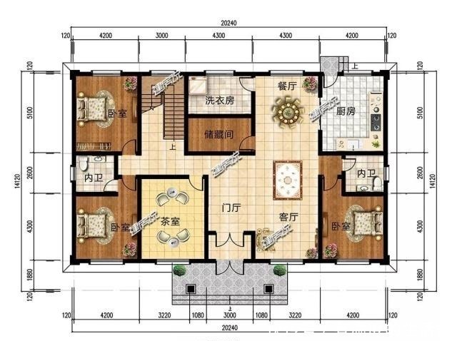 中国风|看了那么多别墅,最爱还是中国风,这套就很赞!