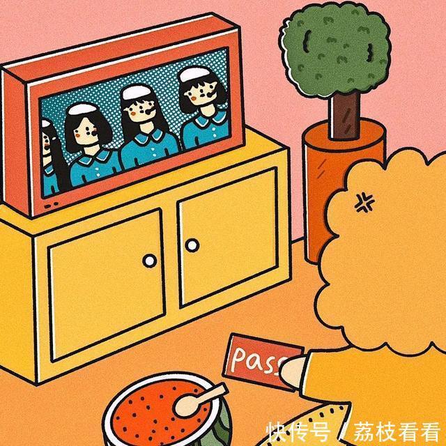 打卡美好生活,治愈系插画都在这里!