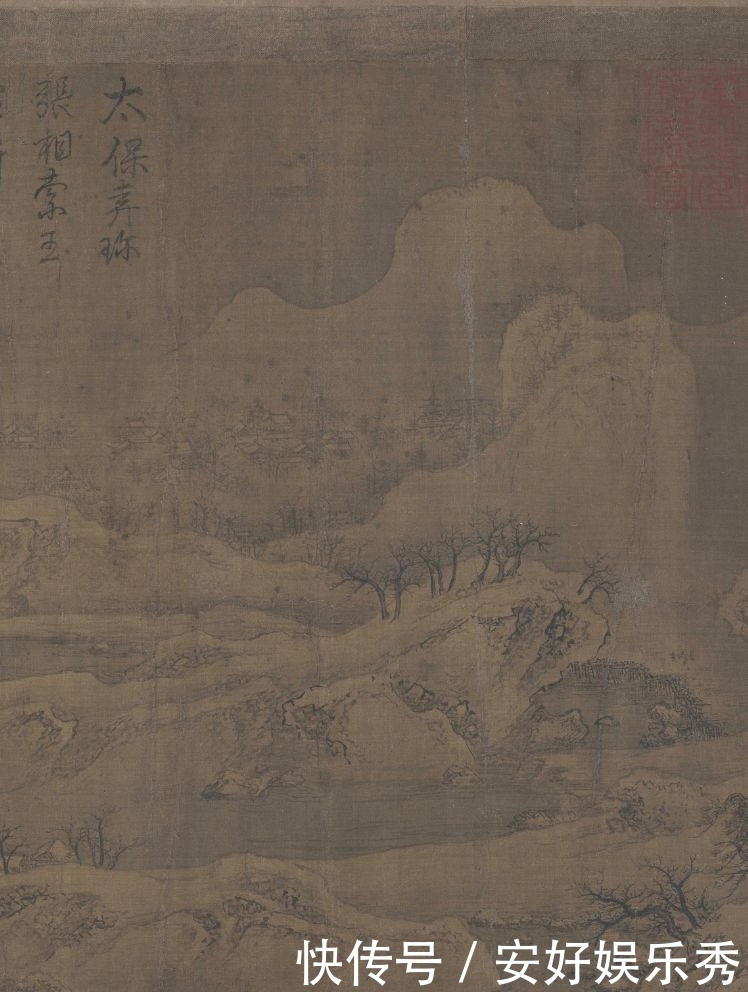 今日|今日大雪,看北宋皇帝这幅雪景图