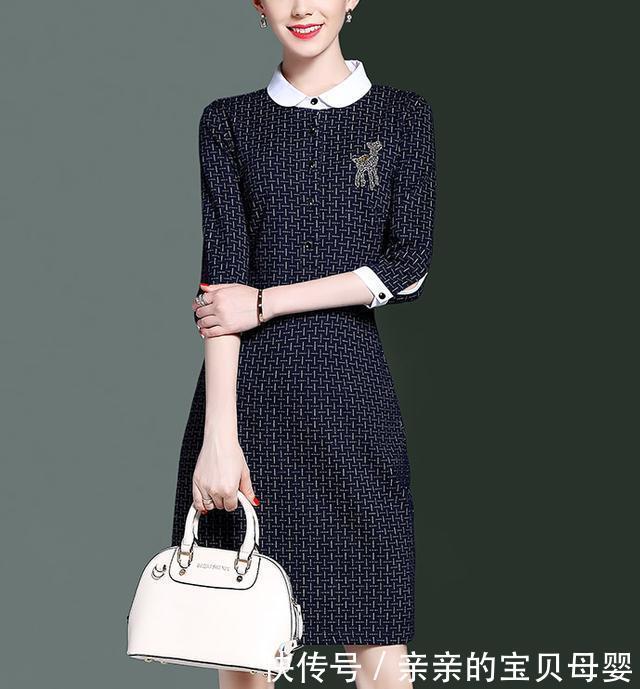 时髦|70后再不打扮你就老了,穿时髦点,推荐这新款秋裙,优雅减龄洋气