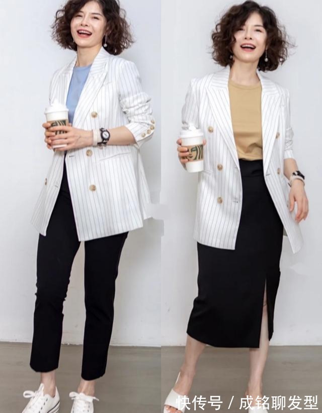 连衣裙|人到中年要远离“妈妈装”,看这位博主的减龄穿搭,时尚又有品位