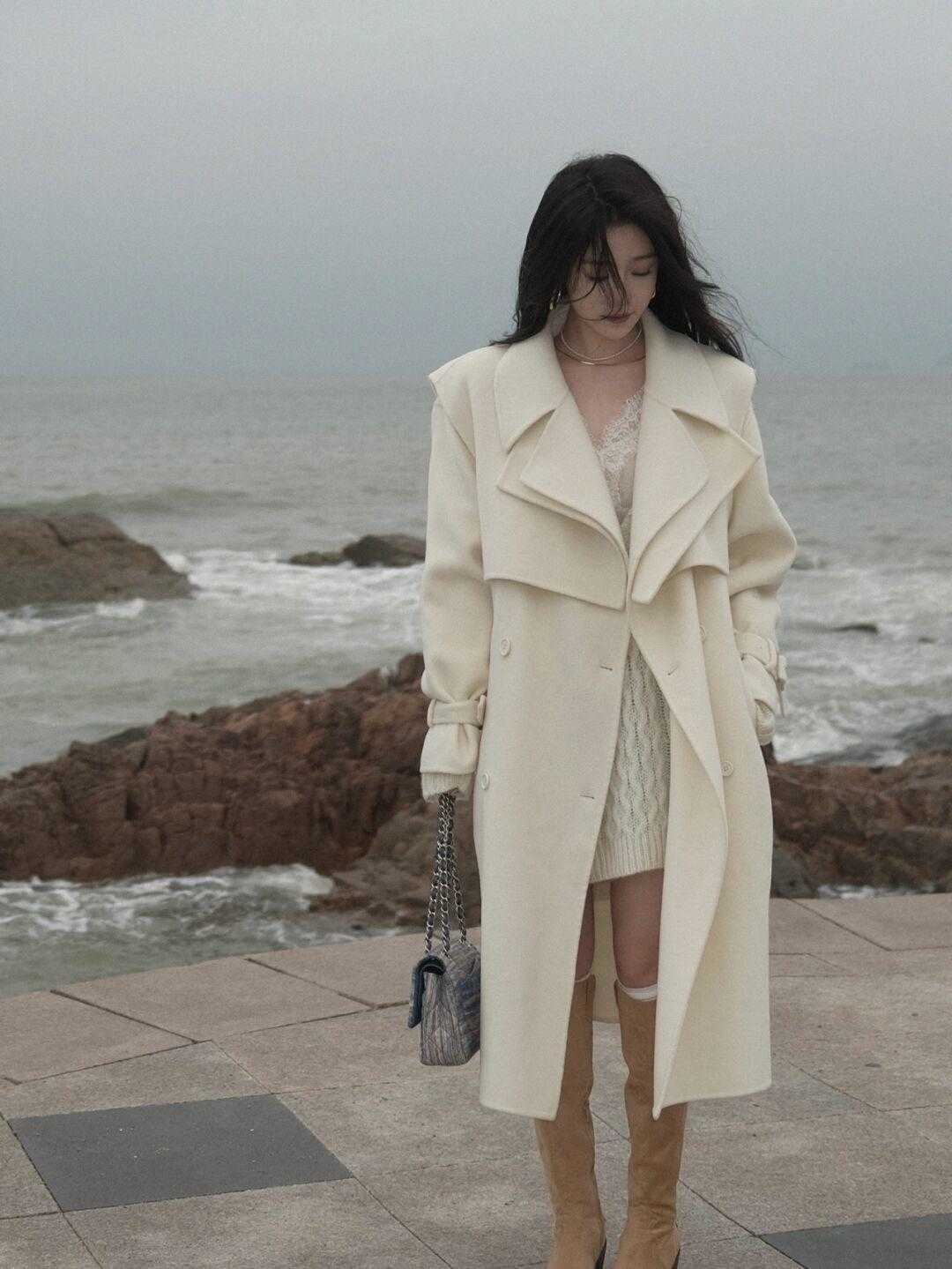 打底衫 大衣怎么穿才高级洋气?看看这几种穿搭方式,让你气质翻倍