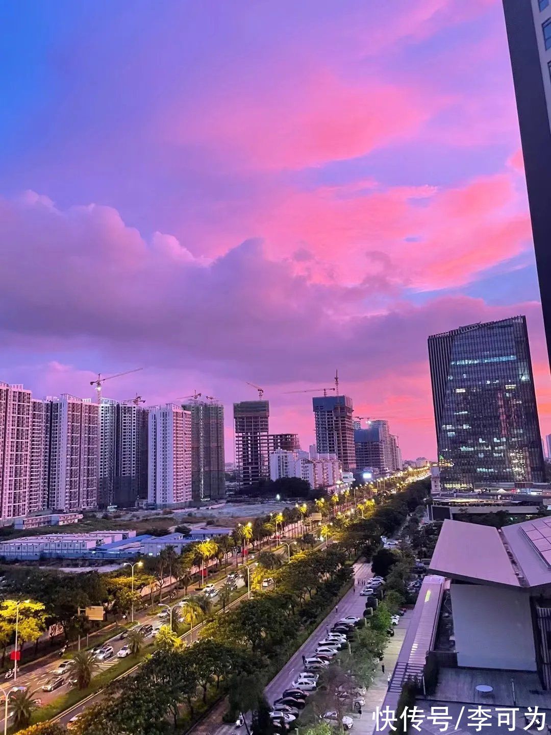 圆规|台风“圆规”来临前，三亚的天空霸屏朋友圈