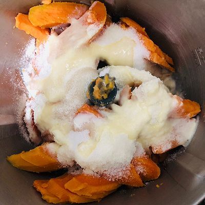 全麦蜜薯芋泥吐司