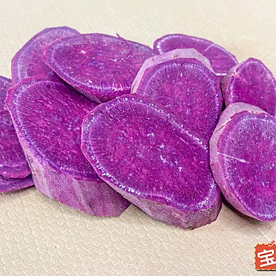 宝宝紫薯仙豆糕