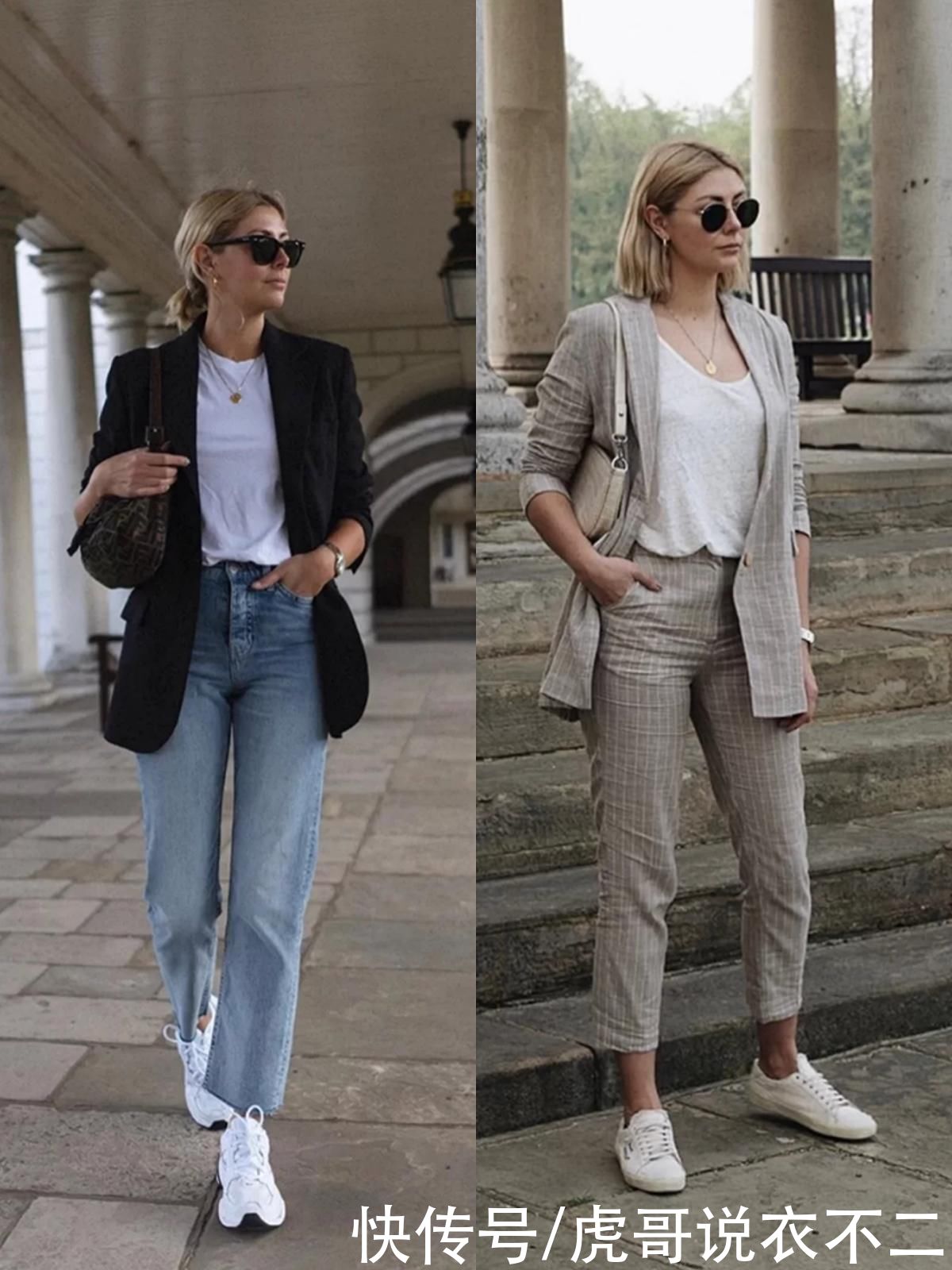 人人都有的“牛仔裤”，原来这么时尚高级，真服这位中年博主