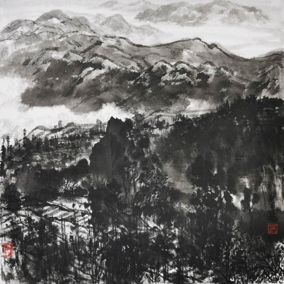 巴厘岛掠影#全国艺术名家邀请展—— 何杰中国画作品赏析