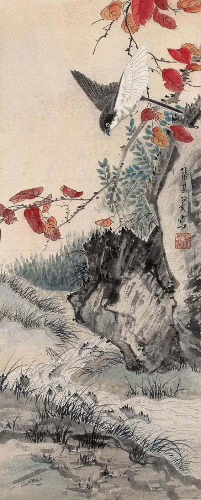 花鸟|工笔花鸟画的高峰——20世纪杰出的花鸟画家张其翼及其作品欣赏