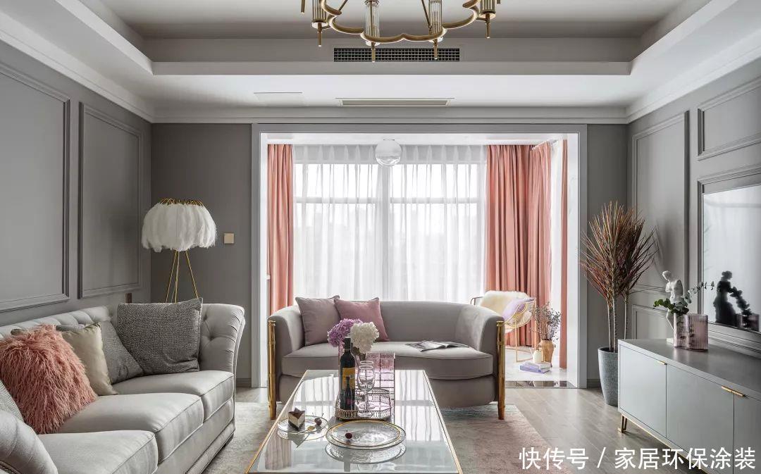 细节处|她家128㎡轻奢美式风，优雅大气，一不小心美成为了样板间！
