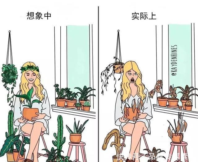 生活|漫画师把生活中狼狈的自己画下来，但不少人都找到了自己的影子