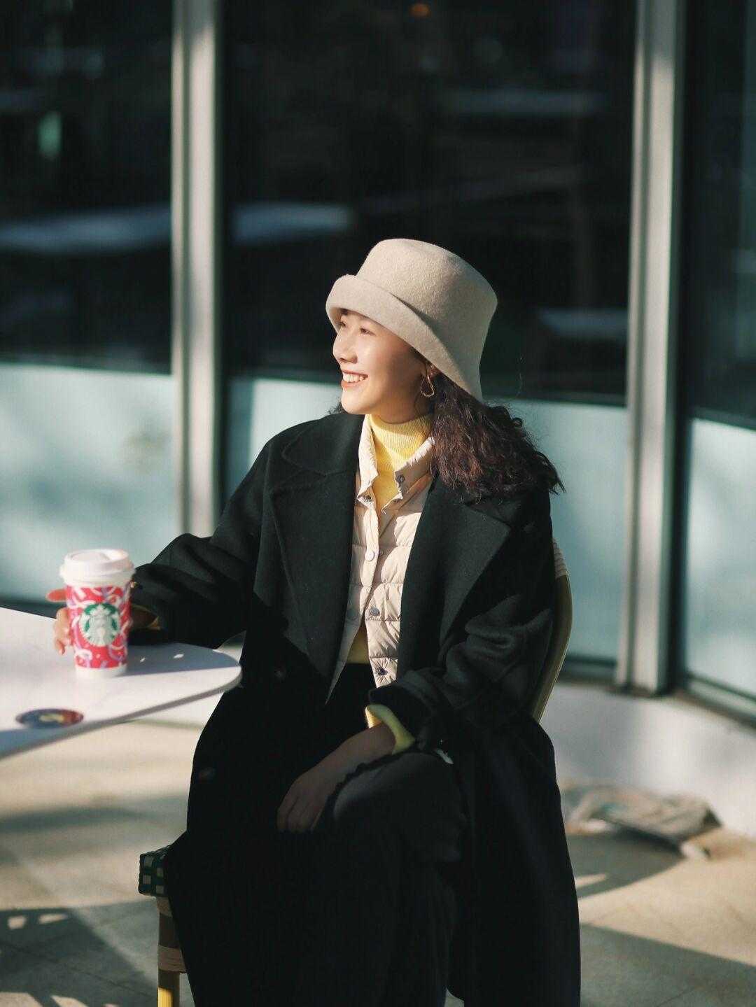 暗黑系|降温了,不会穿没关系,时髦精们示范给你看,照着穿也好看!