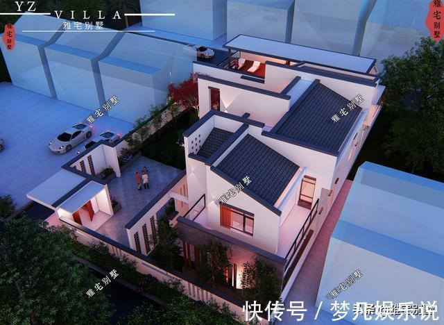 房屋|毛坯30万，江苏宜兴两层新中式别墅，建造更美新农村房屋