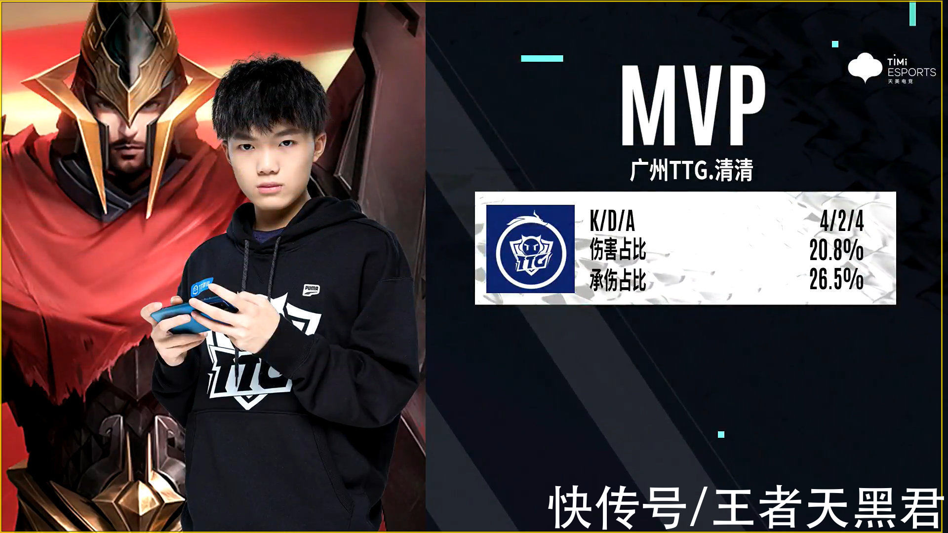 gk|TTG4-1GK，清清3次MVP统治赛场，kear还想一穿五，已经实现两步了
