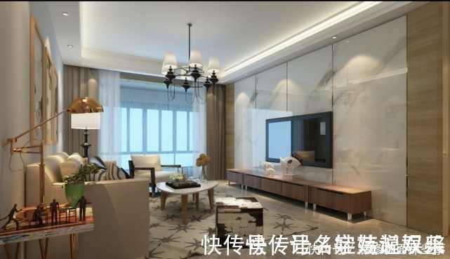 朝气蓬勃感|123平现代三居室以温馨和舒适为主,打造现代舒朗的简约生活