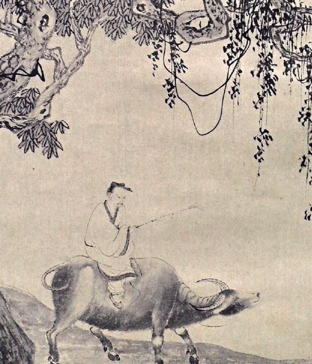 令人神!唐伯虎这张画牛图,乾隆皇帝收藏了30年,还为它题诗一首