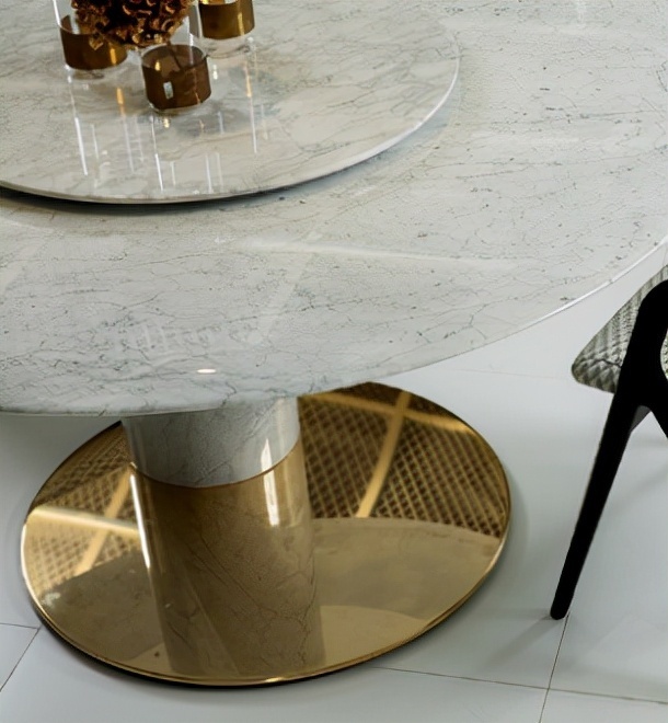 材质|2021大理石餐桌年终盘点,这5款过于火爆