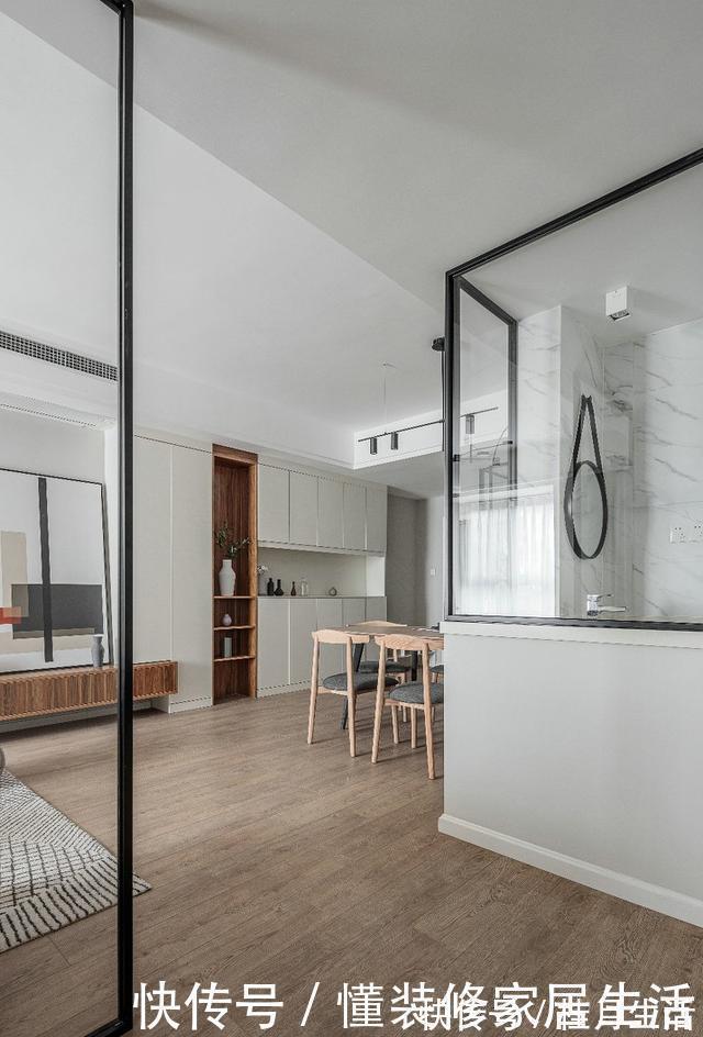 房子|再买房,一定要学他家“化繁为简”,70平的房子美得很高级晒晒