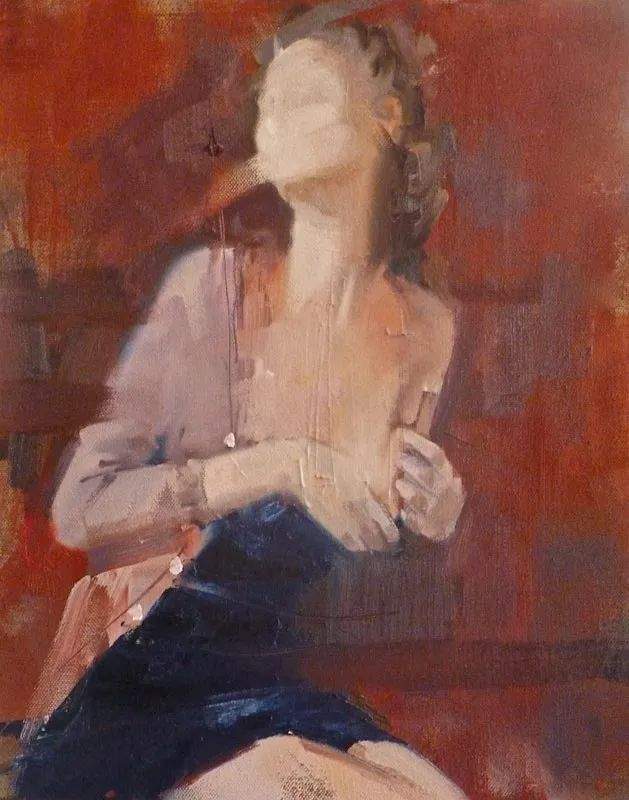 油画颜料|她以生动、动感和现代的笔触,描绘画面