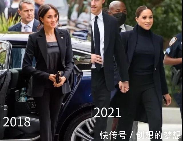 哈利 梅根搭配好清爽,白色套装配礼貌不油腻,哈利全程呵护状态不错!