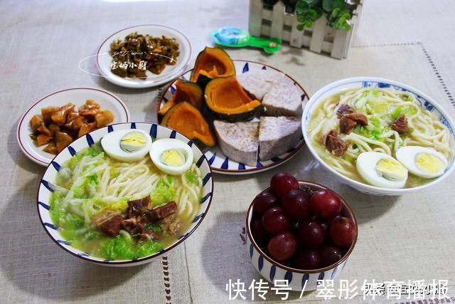 凉皮|家有上班族和小学生,6天营养早餐,有时丰盛有时简单,家的味道