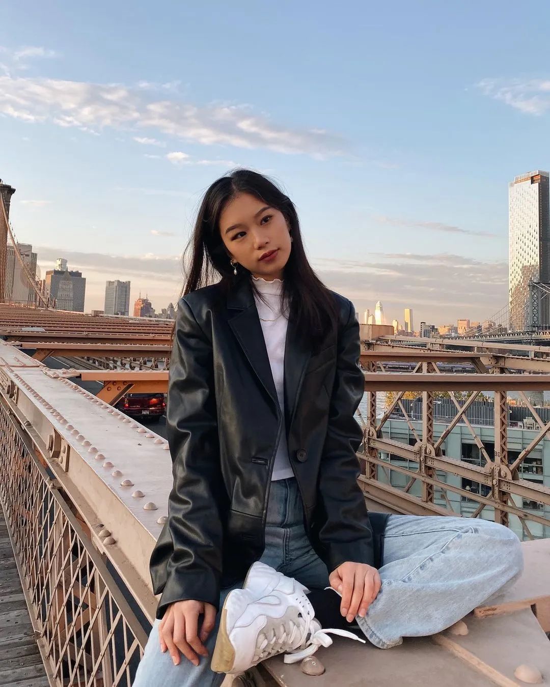 紧身裤|10个早秋穿搭公式！初秋照着这么穿，好看又时髦