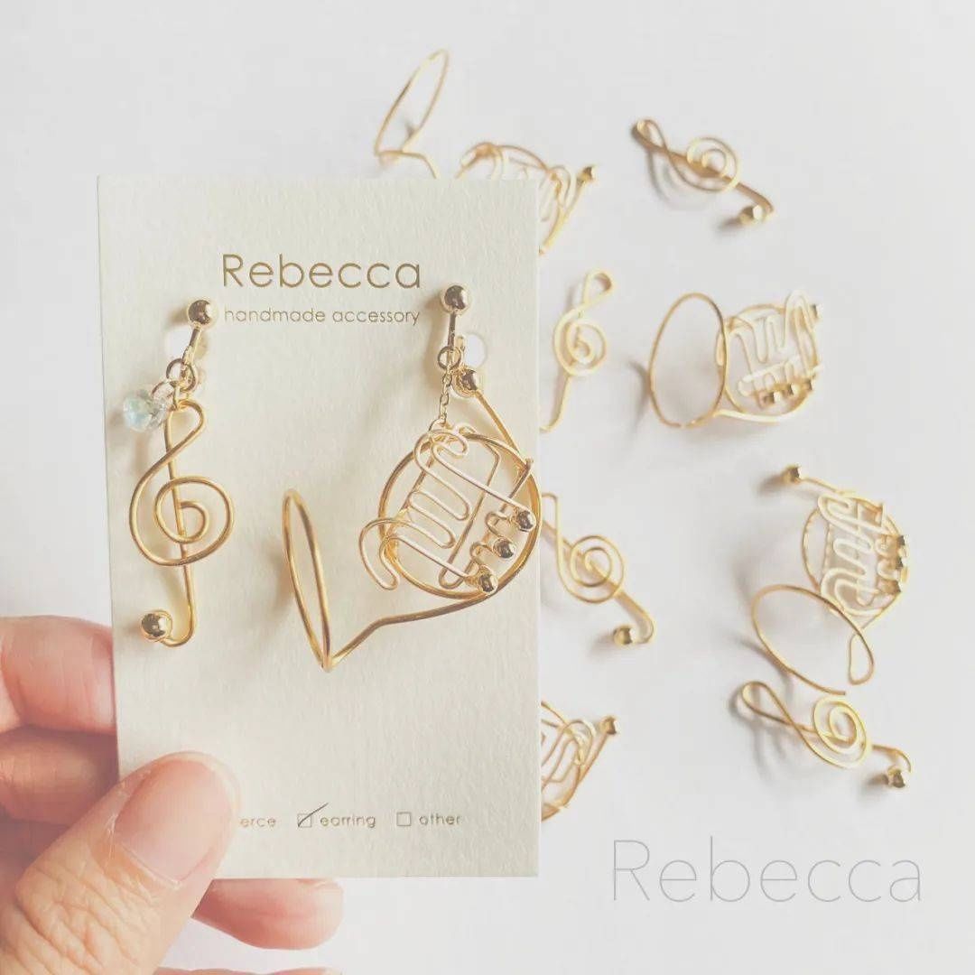 大米|日本一小姐姐手作水稻型耳饰,灵感是来自 网友:惟妙惟肖,看饿了!