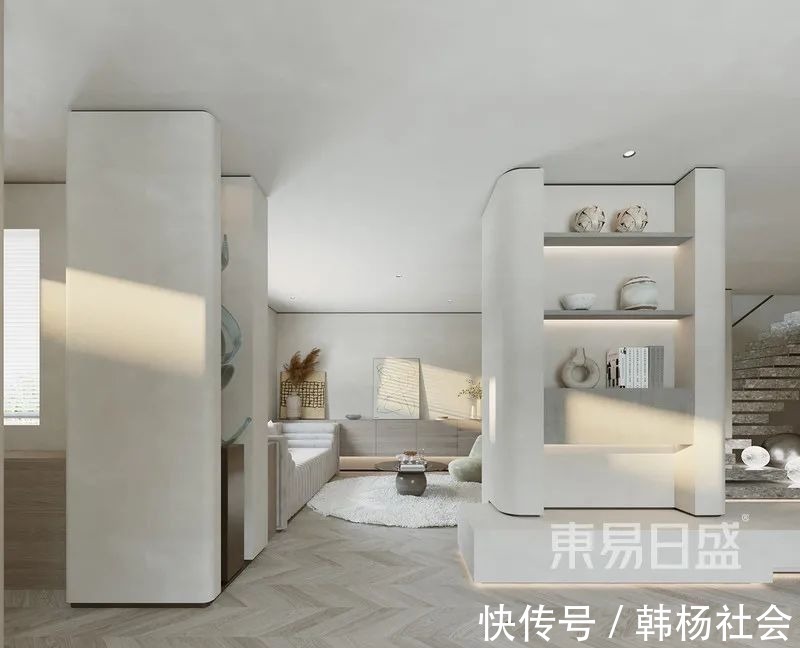 极简风|750㎡极简风别墅设计,日子不紧不慢,生活不急不躁