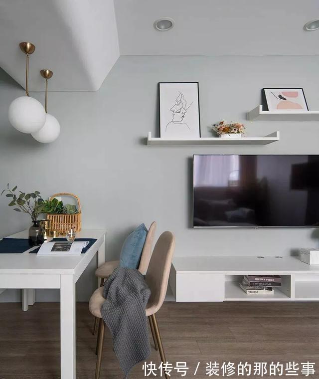 六角砖|65㎡老破小爆改三室+小书房,老破小完美逆袭