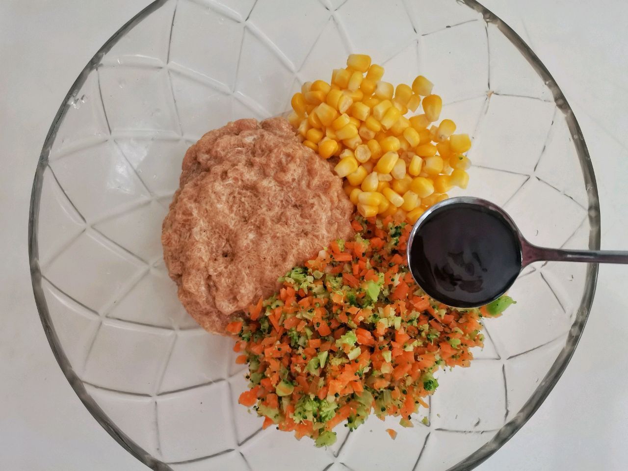 好吃减脂,减脂鸡胸肉时蔬饼,美味好吃